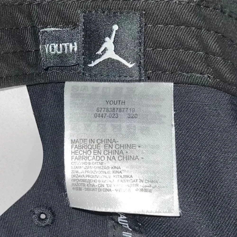 Jordan Brand Black Ombre‎ Air Snapback Hat Youth OS